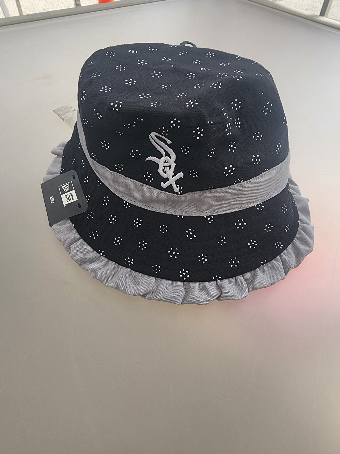 Chicago White Sox New Era Kids Frilled Bucket Hat