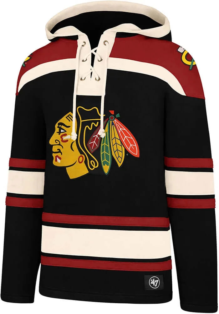 CHICAGO BLACKHAWKS SUPERIOR '47 LACER HOOD