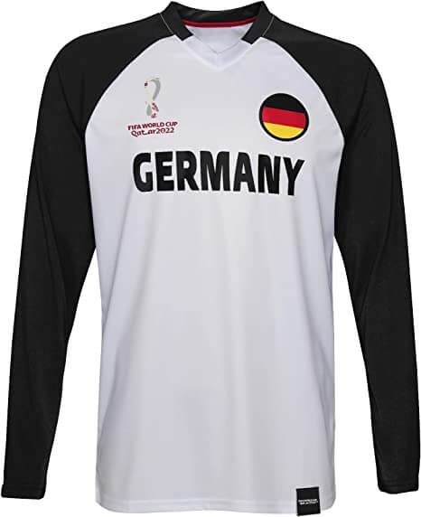 fifa world cup gear Adult GERMANY Men's FIFA World Cup Classic Long Sleeve Jersey XL