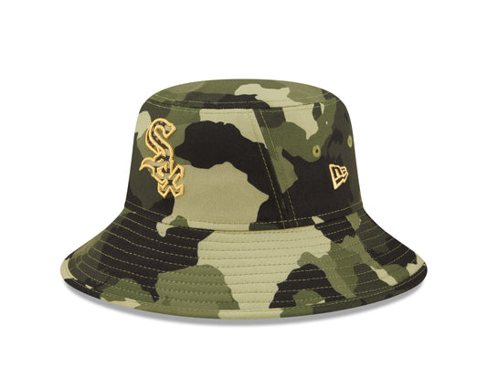 Chicago White Sox New Era 2022 Armed Forces Day Bucket Cap - Camo
