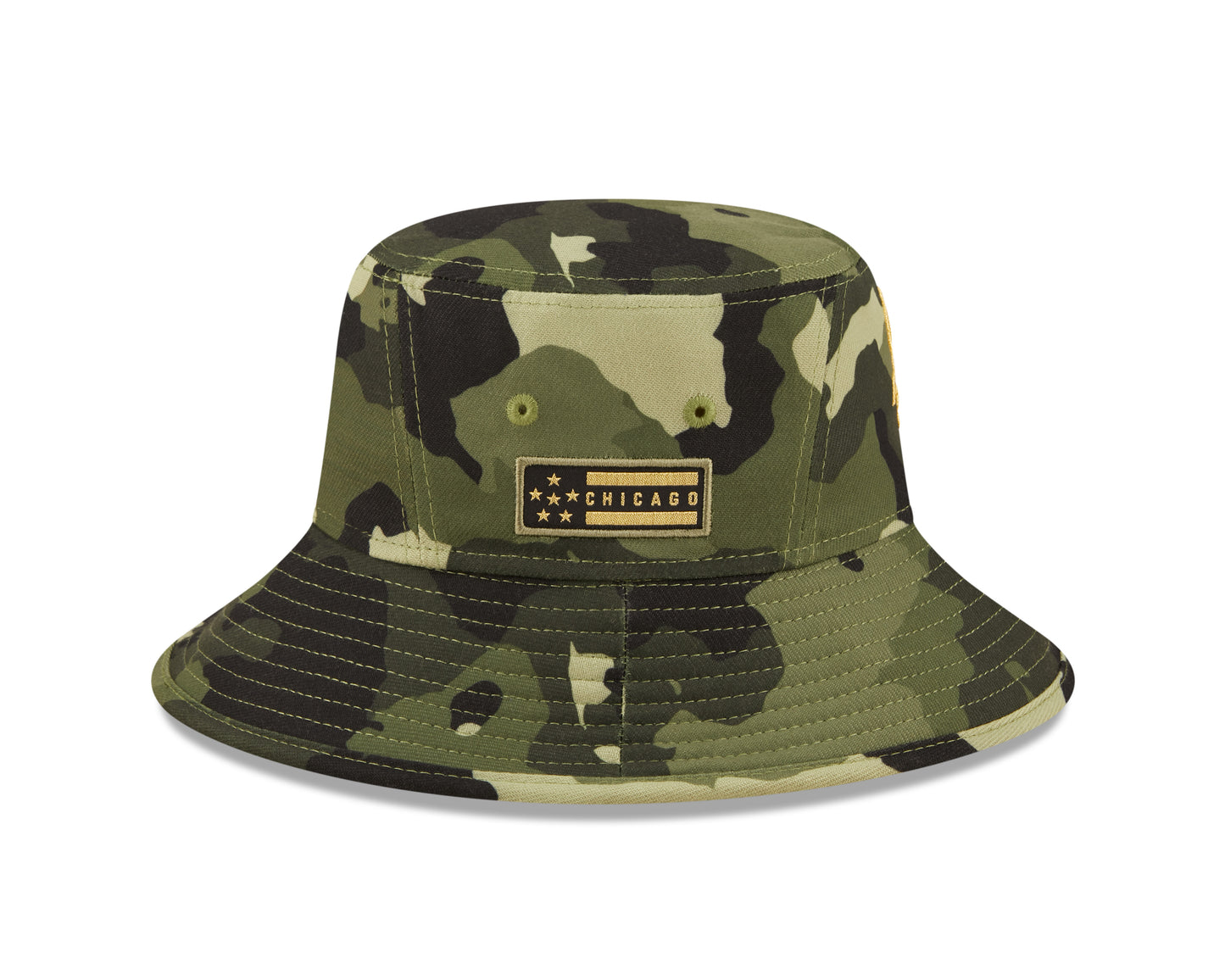 Chicago White Sox New Era 2022 Armed Forces Day Bucket Cap - Camo