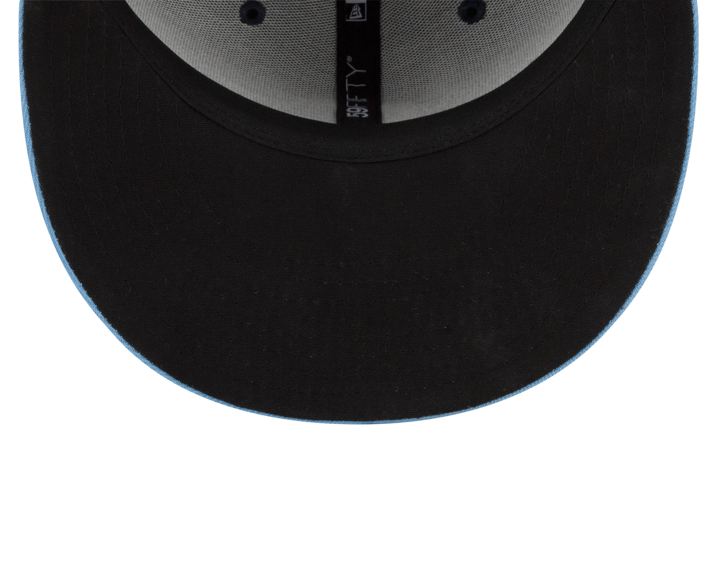 Chicago Cubs New Era 2021 City Connect 59FIFTY LP Fitted Low Profile Hat- Navy/ Light Blue