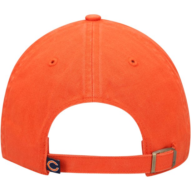 Men's '47 Orange Chicago Bears Secondary Clean Up Adjustable Hat