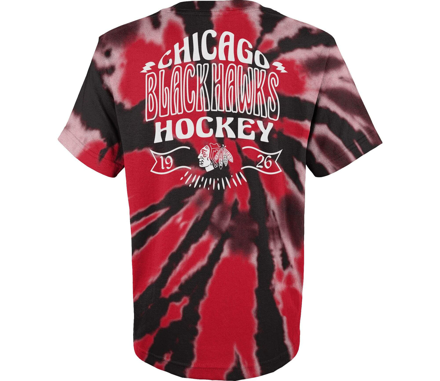 Chicago Blackhawks Youth Tie Dye T-shits