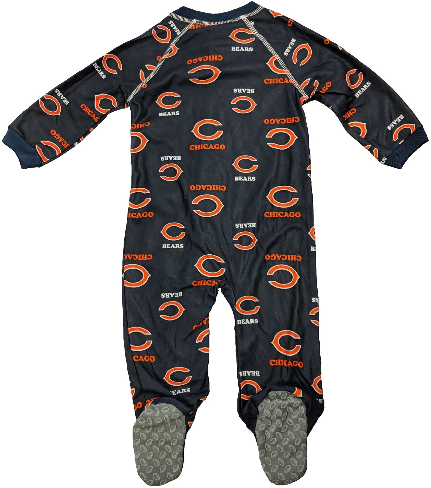 Chicago Bears Infant and Toddler One-Piece Footie Pajama