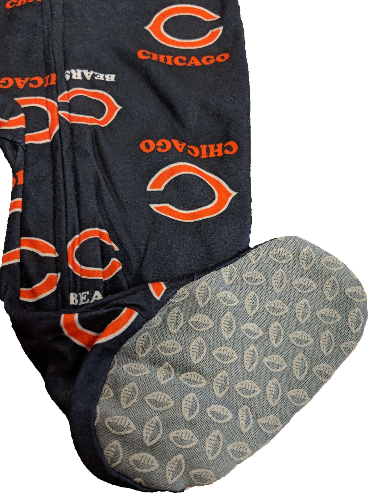 Chicago Bears Infant and Toddler One-Piece Footie Pajama