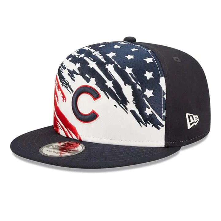 Chicago Cubs 2022 4th Of July New Era 9FIFTY Snapback Hat