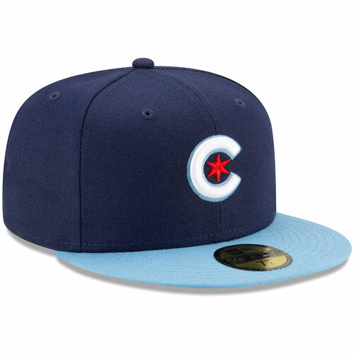 New Era Chicago Cubs City Connect 59FIFTY Hat Blue 7 3/4