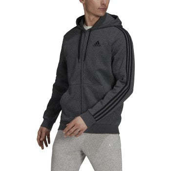 Mens Adidas Essentials Full-Zip Hoodie