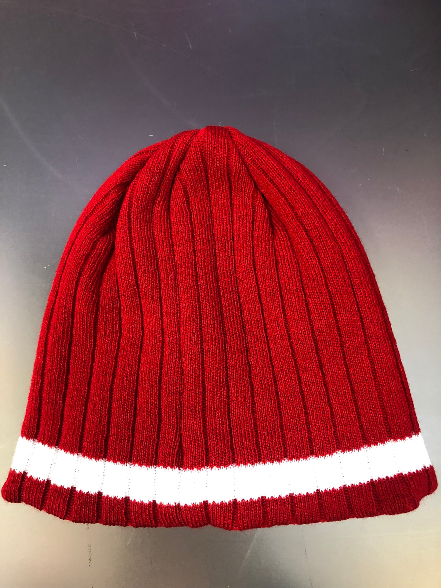 Polish Polska Knit Winter Hat -RED With Eagle- Made in Poland