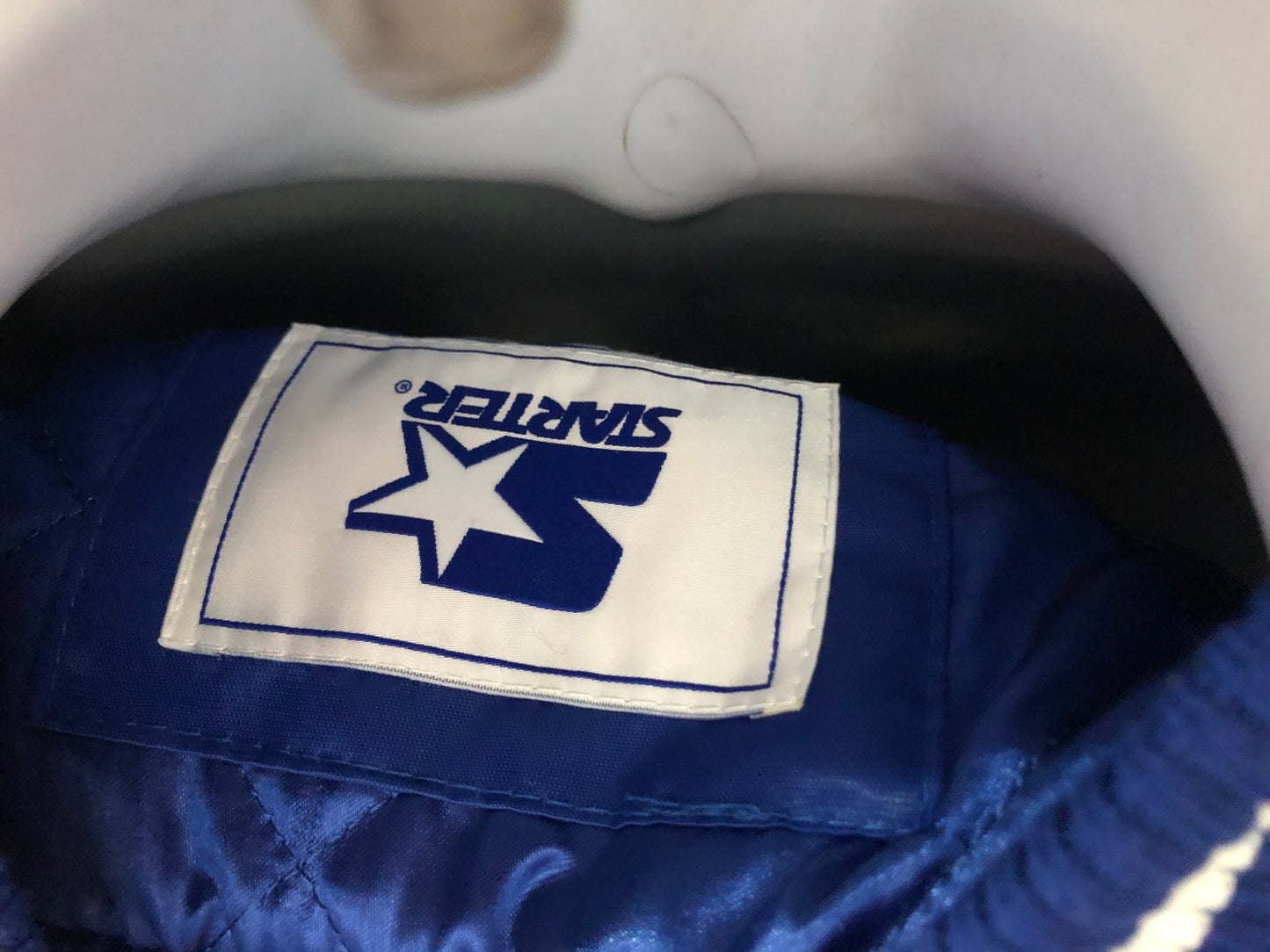 Chicago Cubs Standard Royal Varsity Starter Jacket With 9 embroided patches