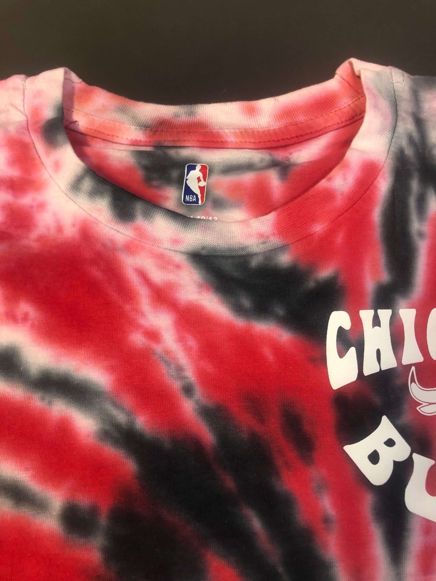 Chicago Bulls Youth Tie Dye  T-Shirt