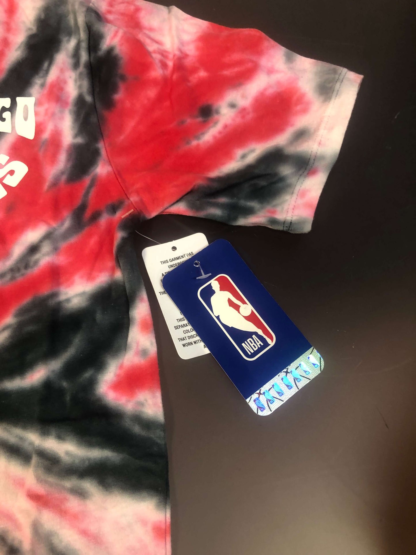 Chicago Bulls Youth Tie Dye  T-Shirt