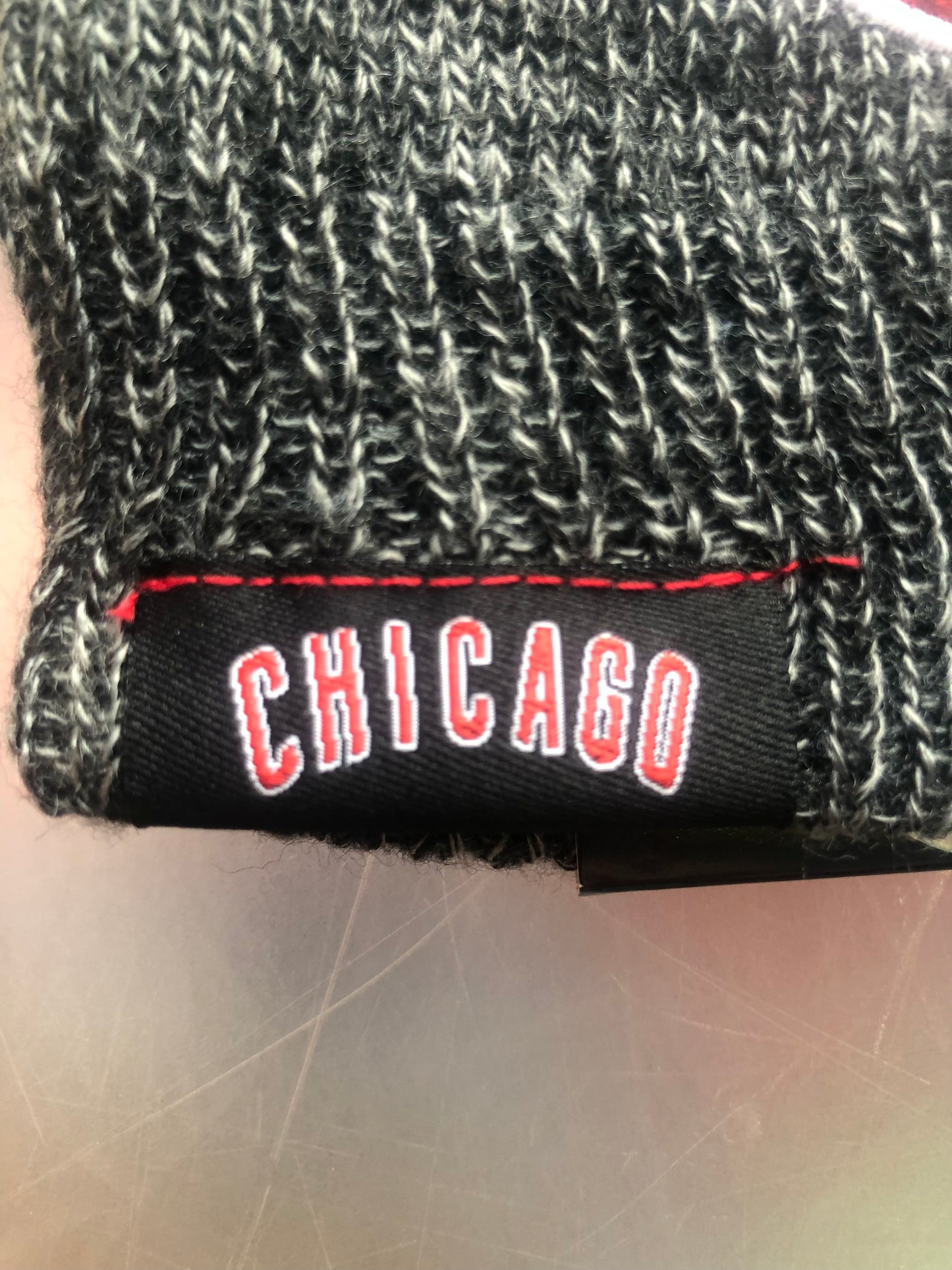 New Era Chicago Cubs Glitter Women Winter Beenie Hat