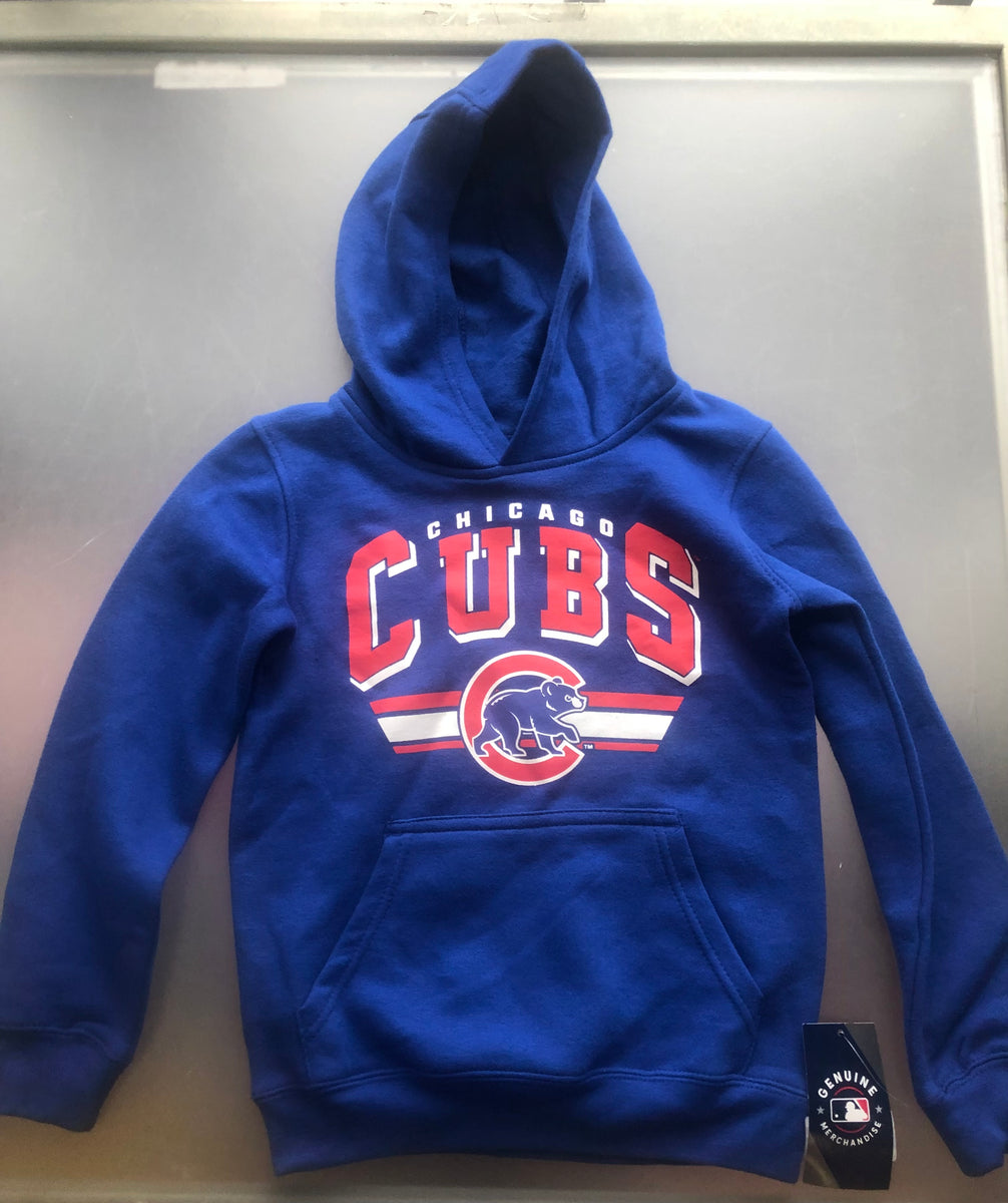 Cubs Youth Blue Hoodie2