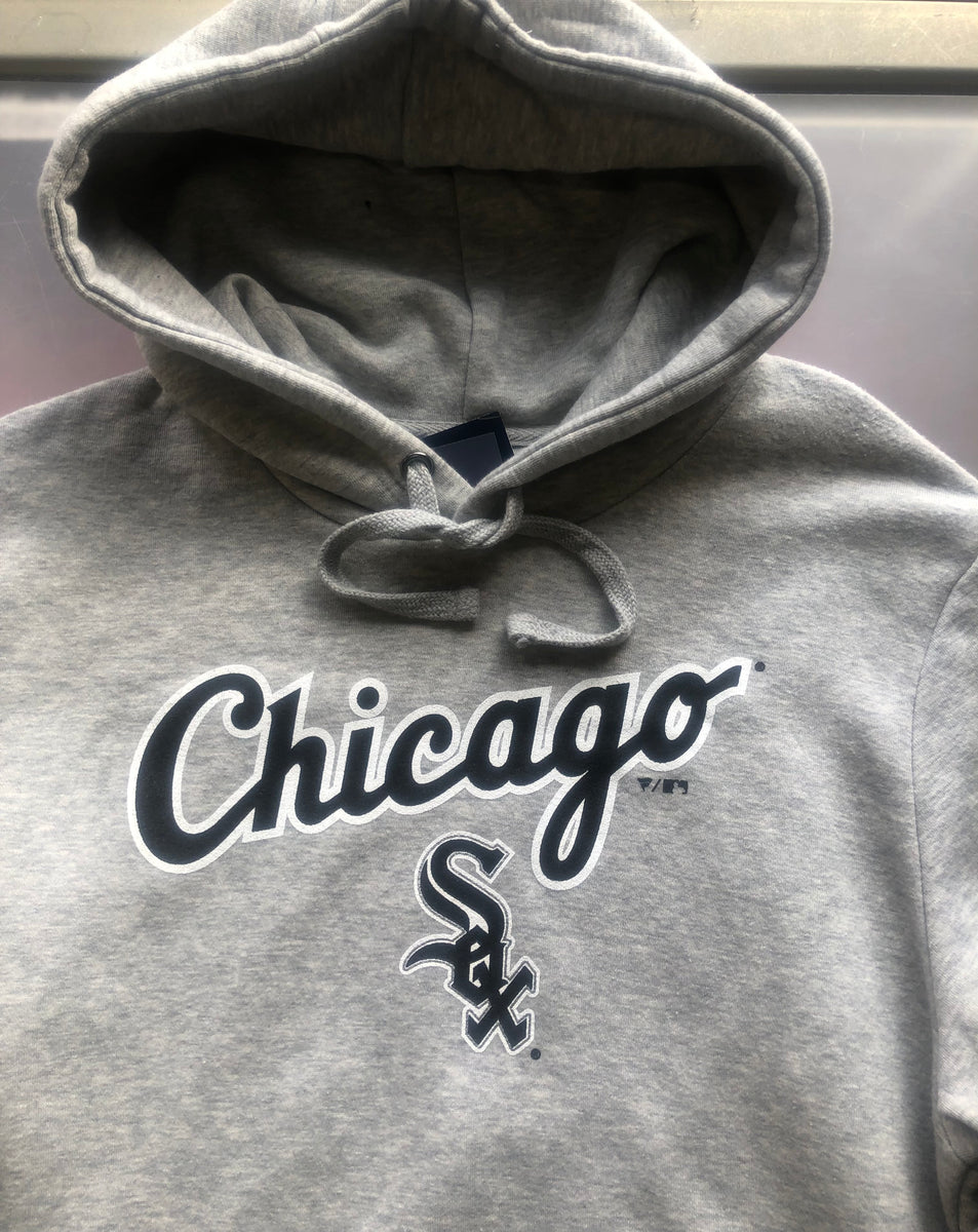 Customized Chicago White Sox Stitches Black/Gray Team Jersey