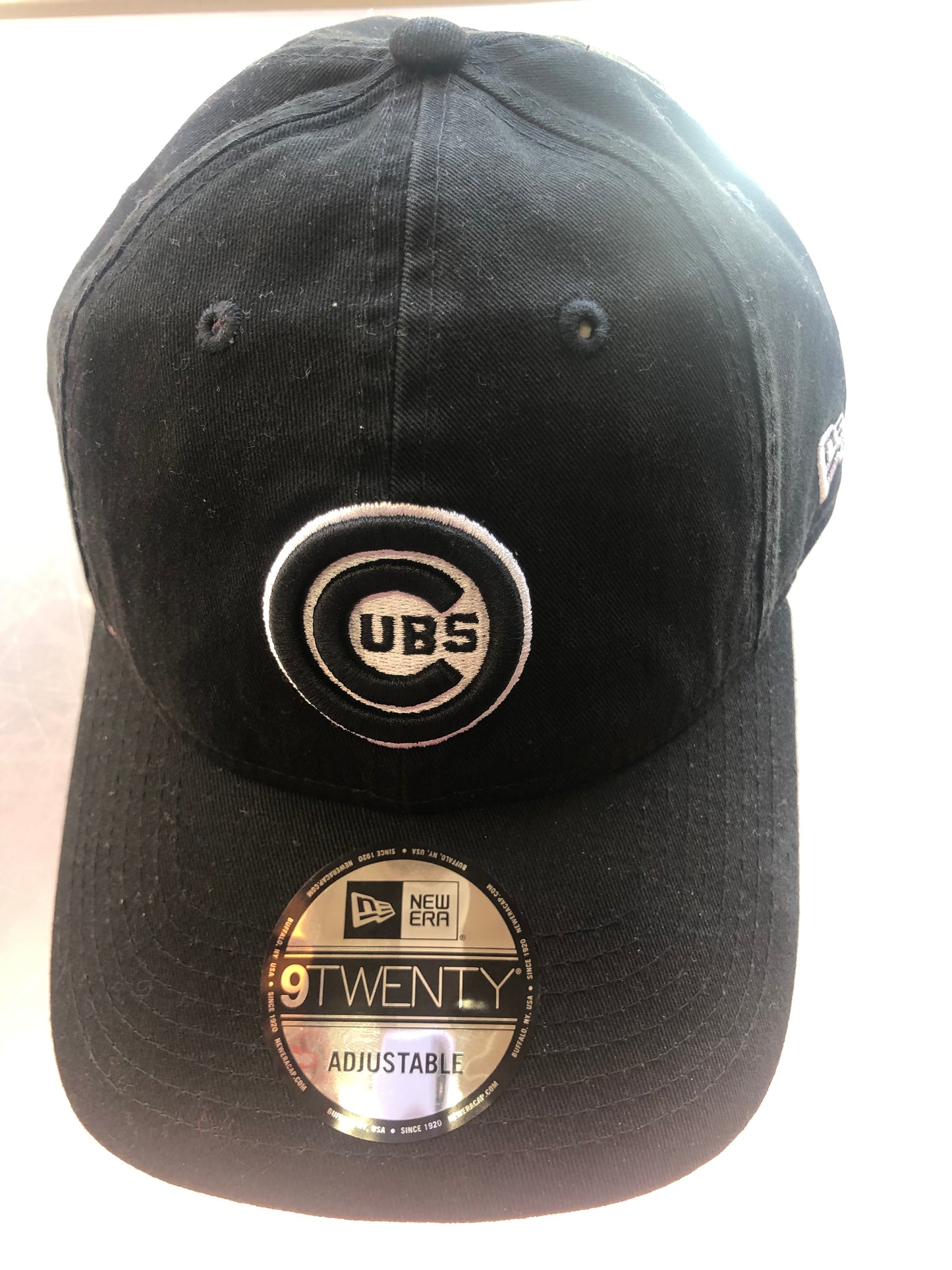 Chicago Cubs New Era Cora Class  9TWENTY Adjustable Hat - Black