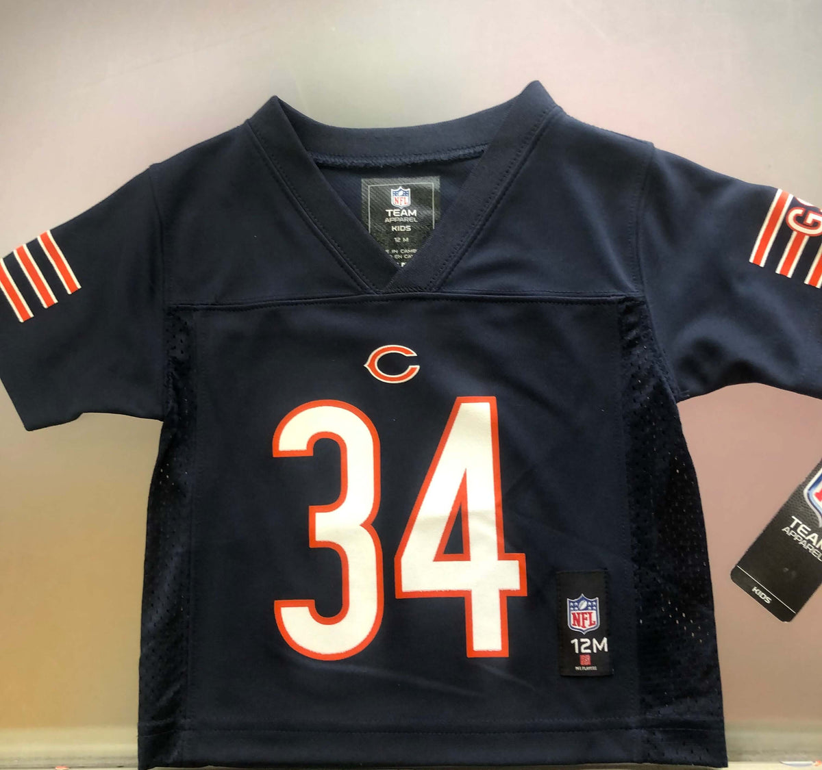 Nike Youth Chicago Bears Walter Payton #34 Navy Game Jersey