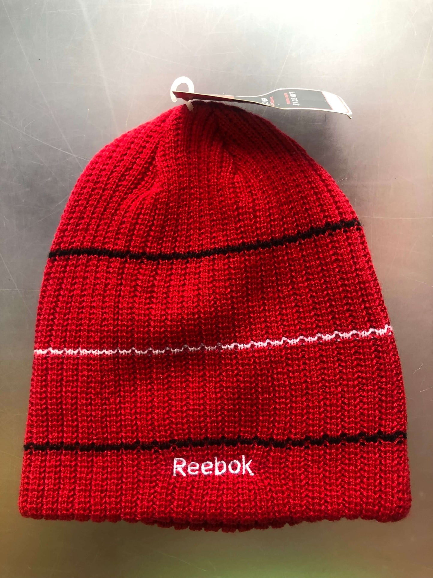 Chicago Blackhawks Reebok FACE OFF Retro Knit Beenie