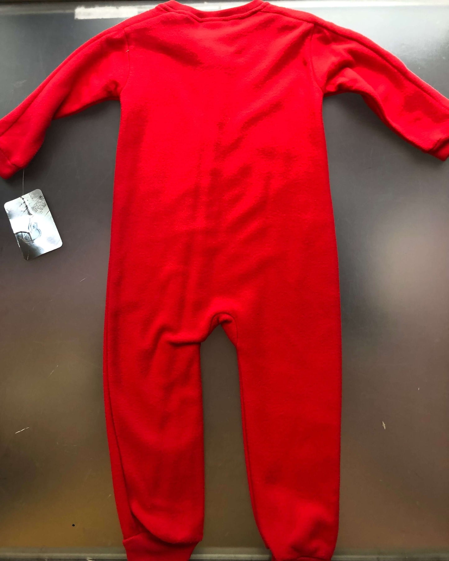 CHICAGO BLACKHAWKS Toddler RED BLANKET SLEEPER LOUNGEWEAR ONE PIECE PAJAMAS