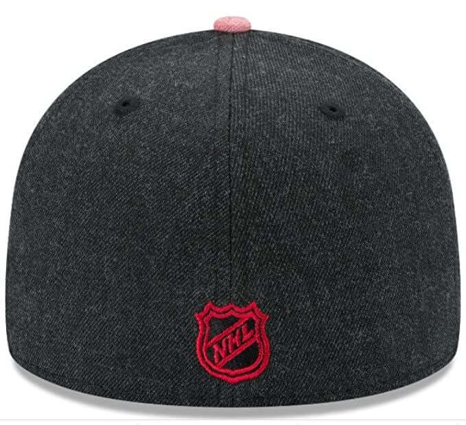 Chicago Blackhawks NHL New Era Heather Action 59FIFTY Fitted Hat