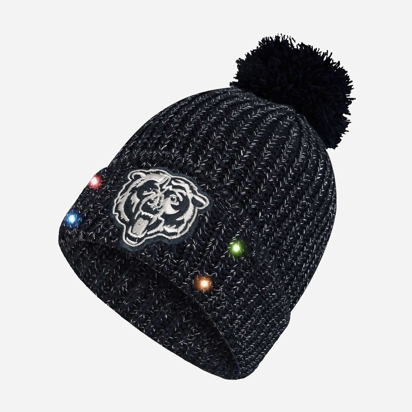 Chicago Bears Women's Cold Weather Set - Scarf,Mittens and Light up Hat