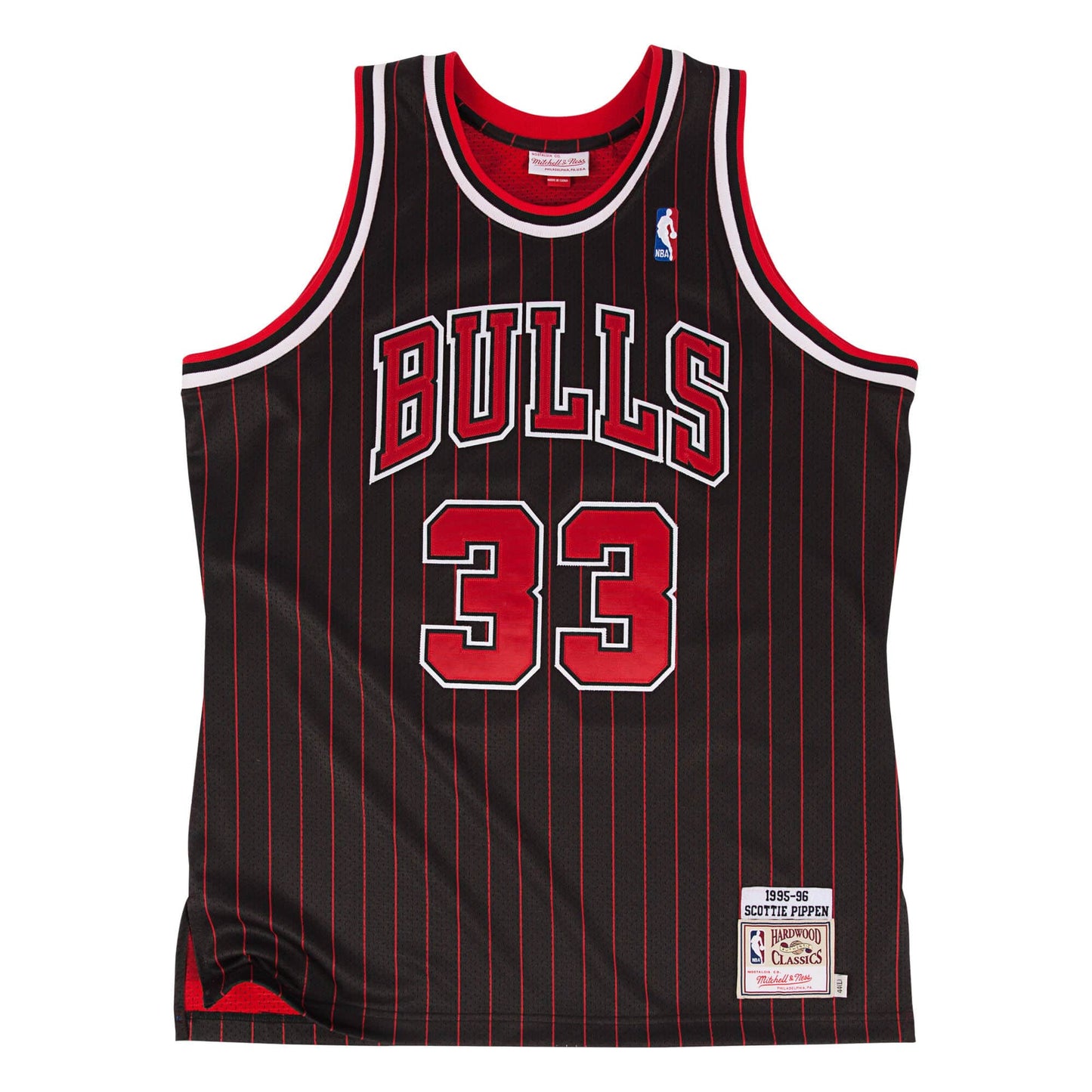 Youth Chicago Bulls NBA Mitchell & Ness Scottie Pippen #33 1995-96 Swingman Jersey