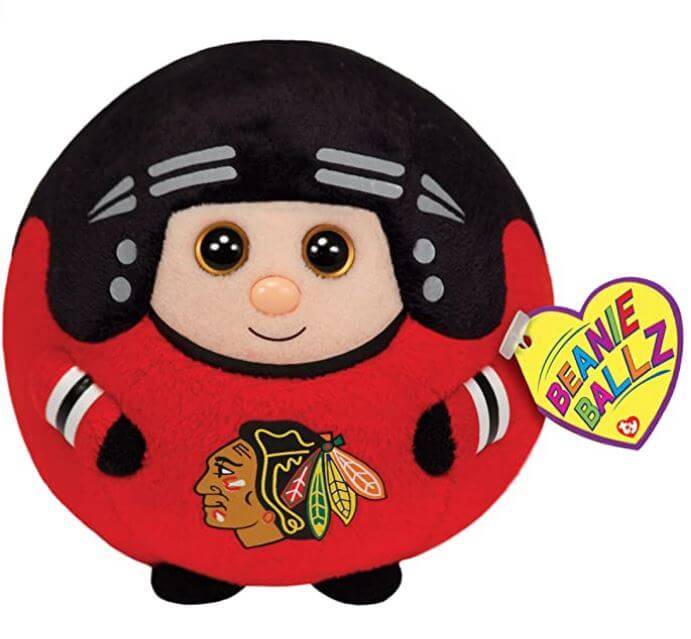 Chicago Blackhawks NHL ty Player Beanie Ballz - Red