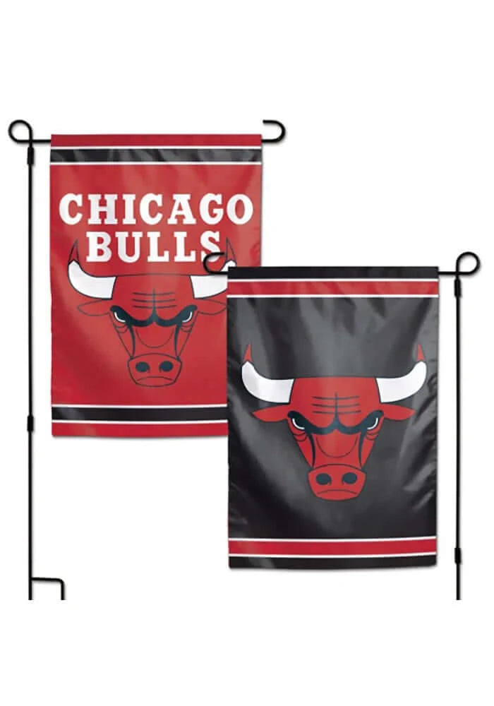 Chicago Bulls 12.5"x 18"  2- Sided Premium Garden Flag