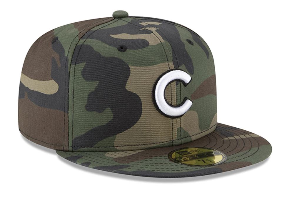 Chicago Cubs New Era 59FIFTY Classic Camo Fitted Hat