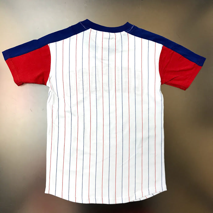 chicago cubs pinstripe t shirt