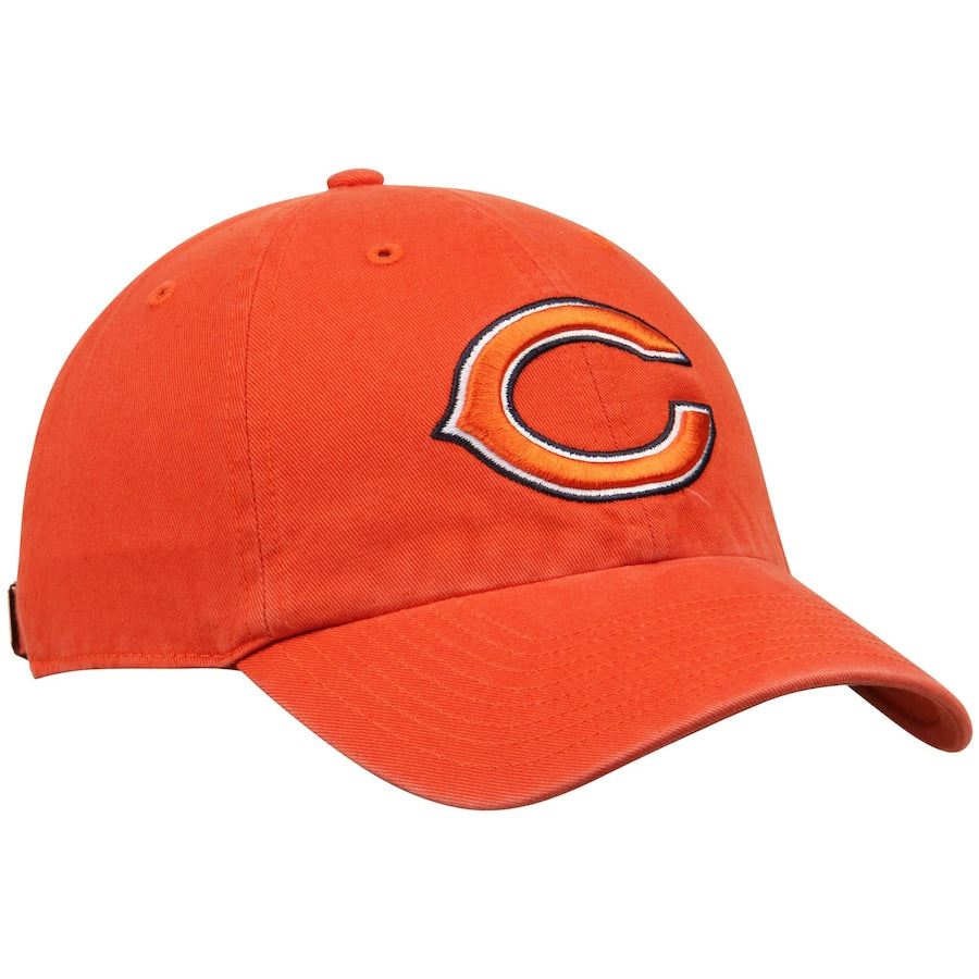 Men's '47 Orange Chicago Bears Clean Up Adjustable Hat