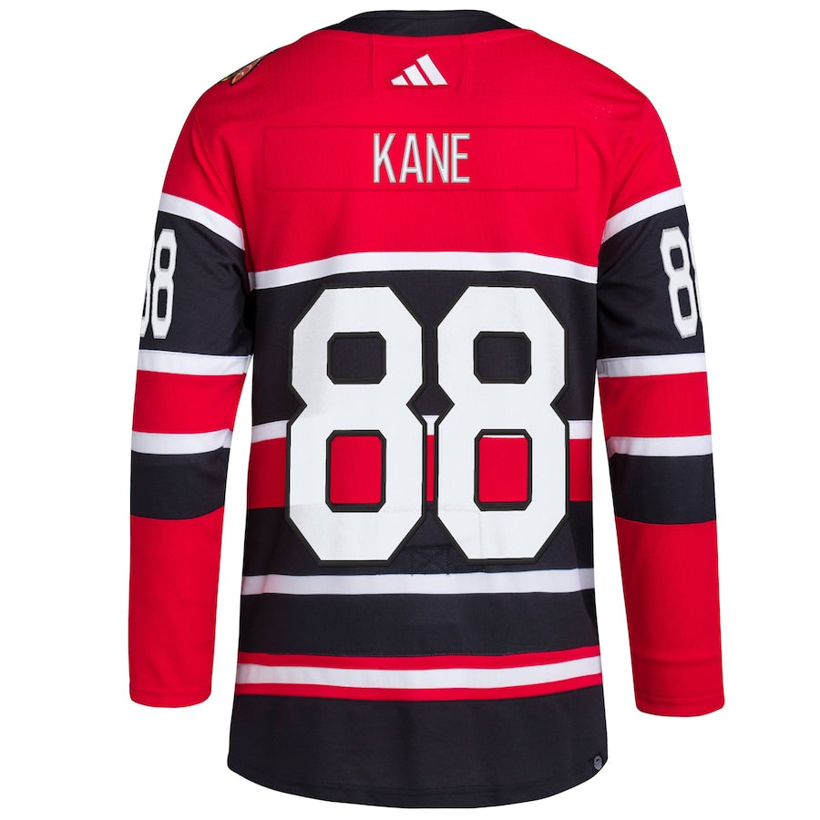 Free Shipping Newest Men's Skull Head Ice Hockey Jersey Chicago Blackhawks  88 Patrick Kane Jerseys Authentic Stitched Red Black - AliExpress