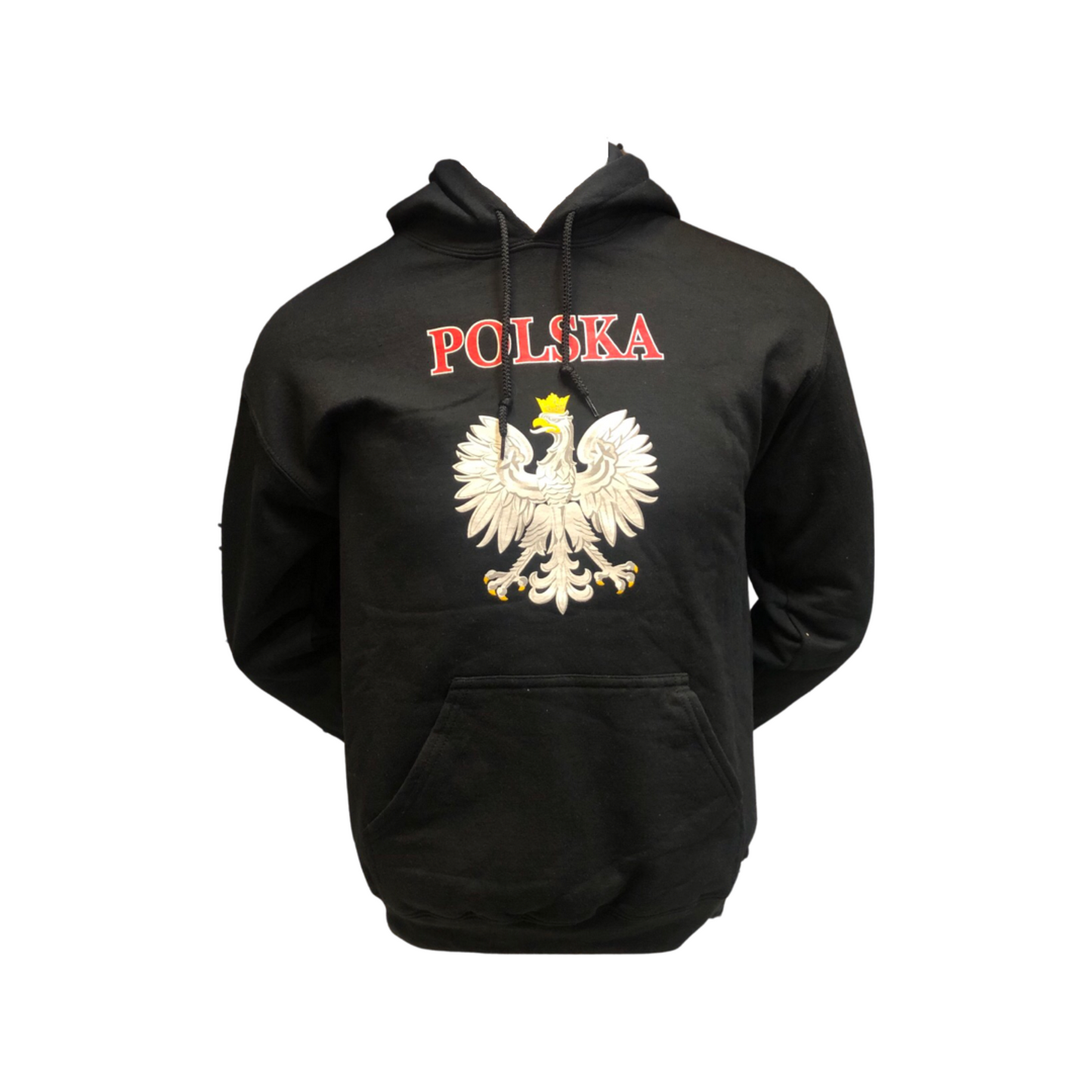 Polska Hoodie Black-Red- White Polish Eagle