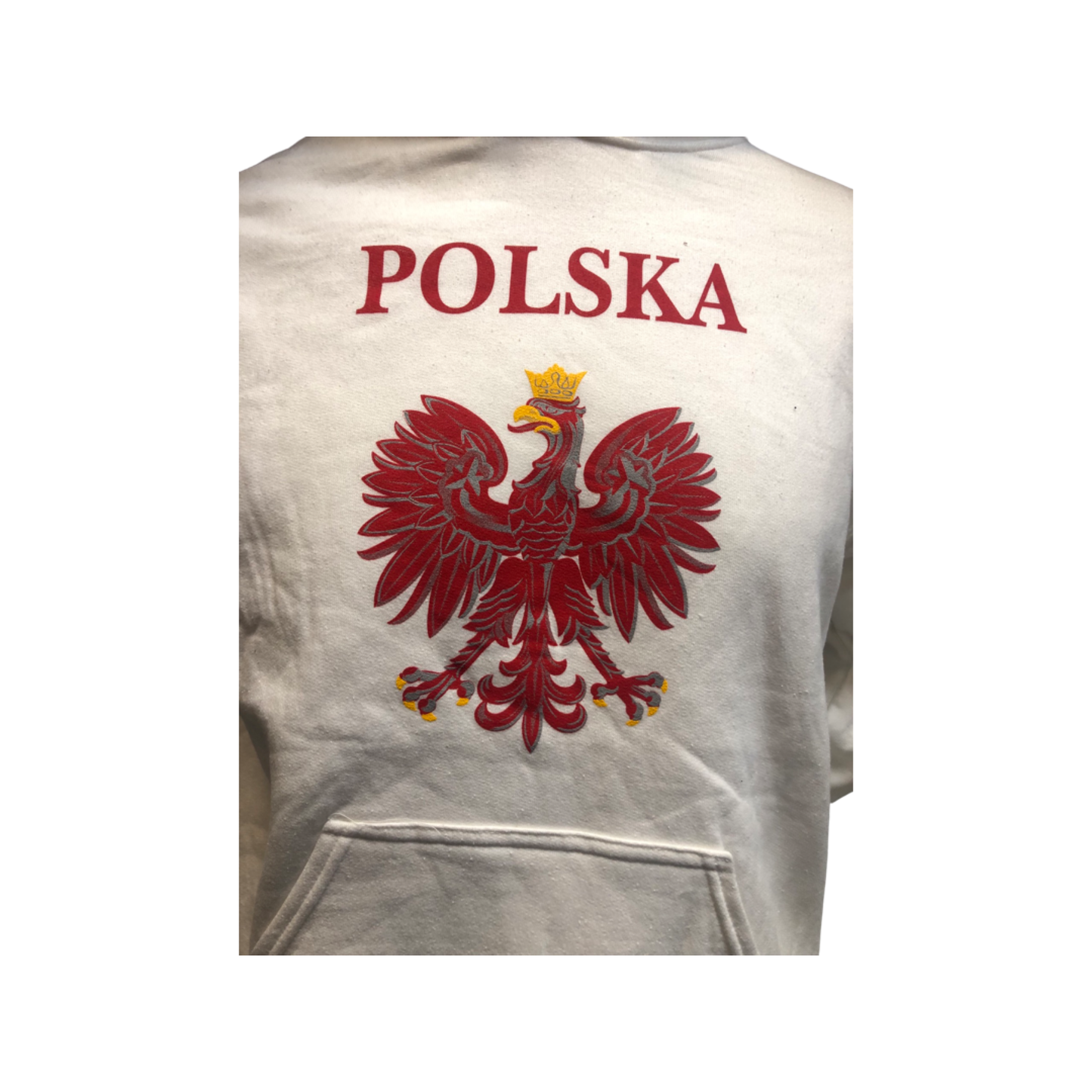 Polska Hoodie Black-Red- White Polish Eagle
