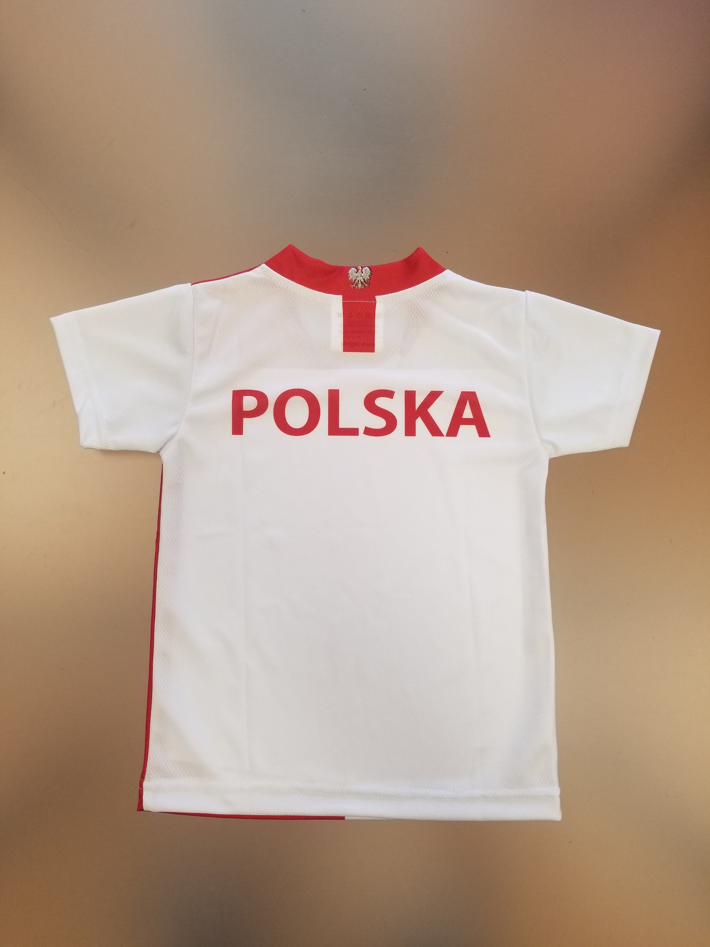 Infant/Toddler/Kids/Youth Polska Plain Replica Euro '20 Soccer Jersey Made in Poland - White