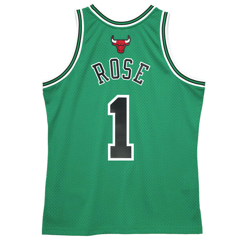 Derrick Rose Chicago Bulls  Youth  Mitchell & Ness Authentic St. Patrick's Day Jersey