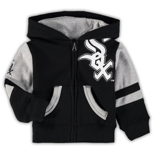 Chicago White Sox  INFANT /TODDLER/ KIDS   Stadium Full-Zip Colorblock Hoodie - Black