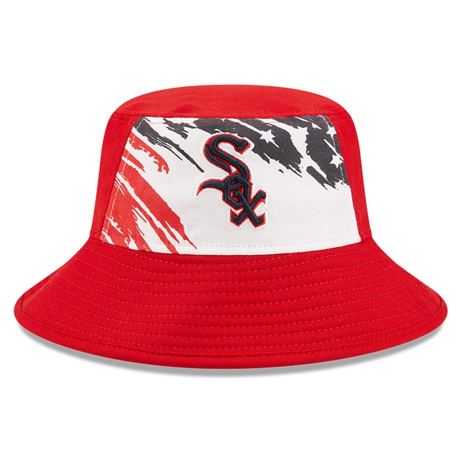 49ers bucket hat white