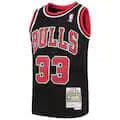 Chicago Bulls Youth Scottie Pippen #33 Jersey Hardwood Classic Swingman  - Black