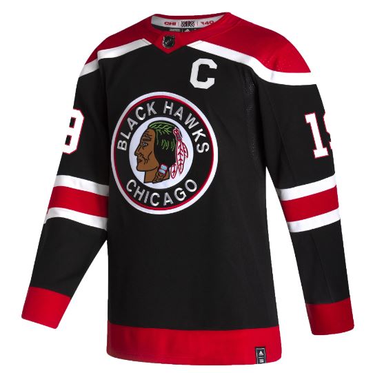 Jonathan Toews #19 Adidas Reverse Retro Authentic Jersey