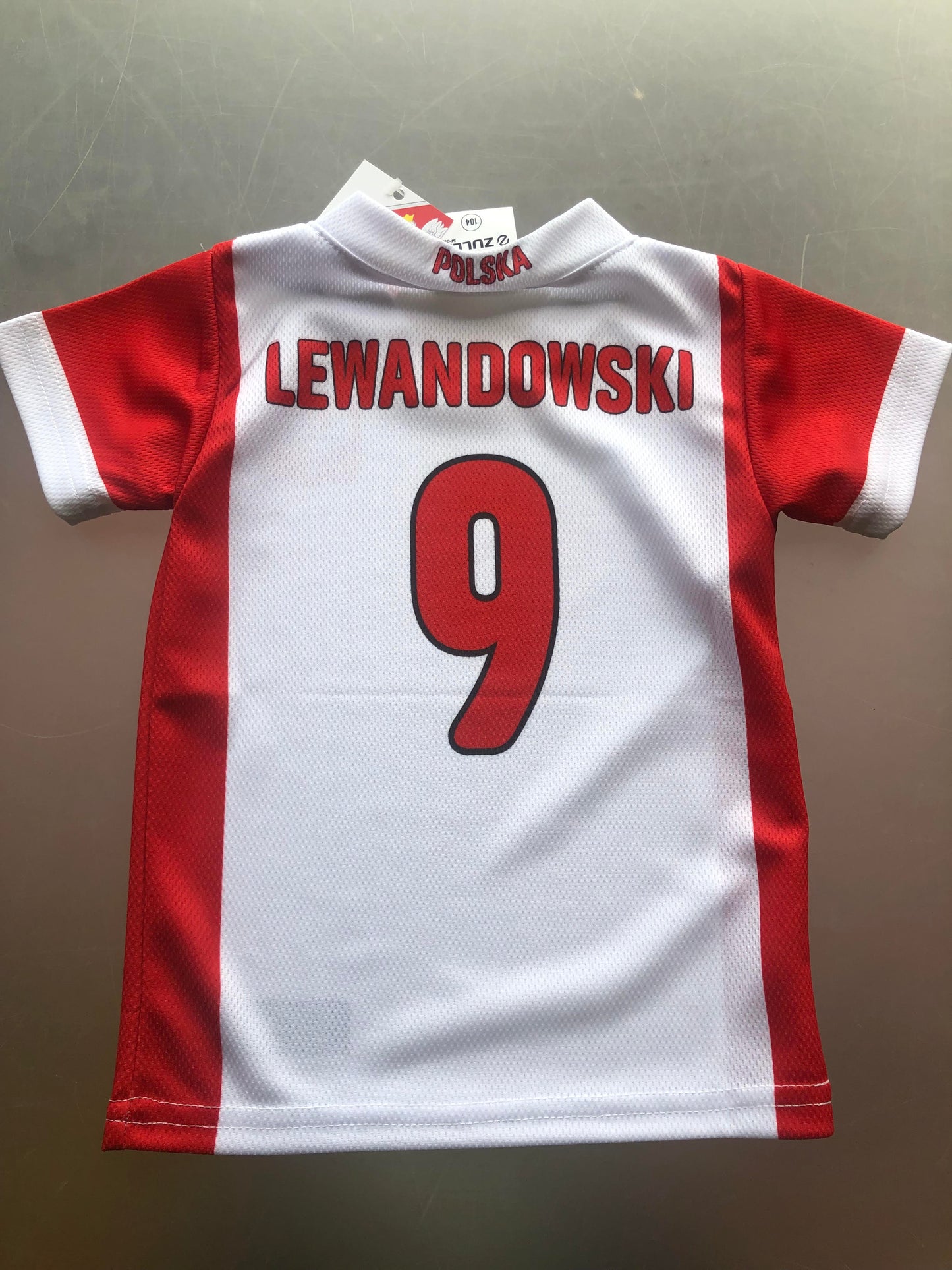 INFANT/KIDS/YOUTH Polska Robert Lewandowski #9 Replica World Cup 2022 Jersey Made in Poland