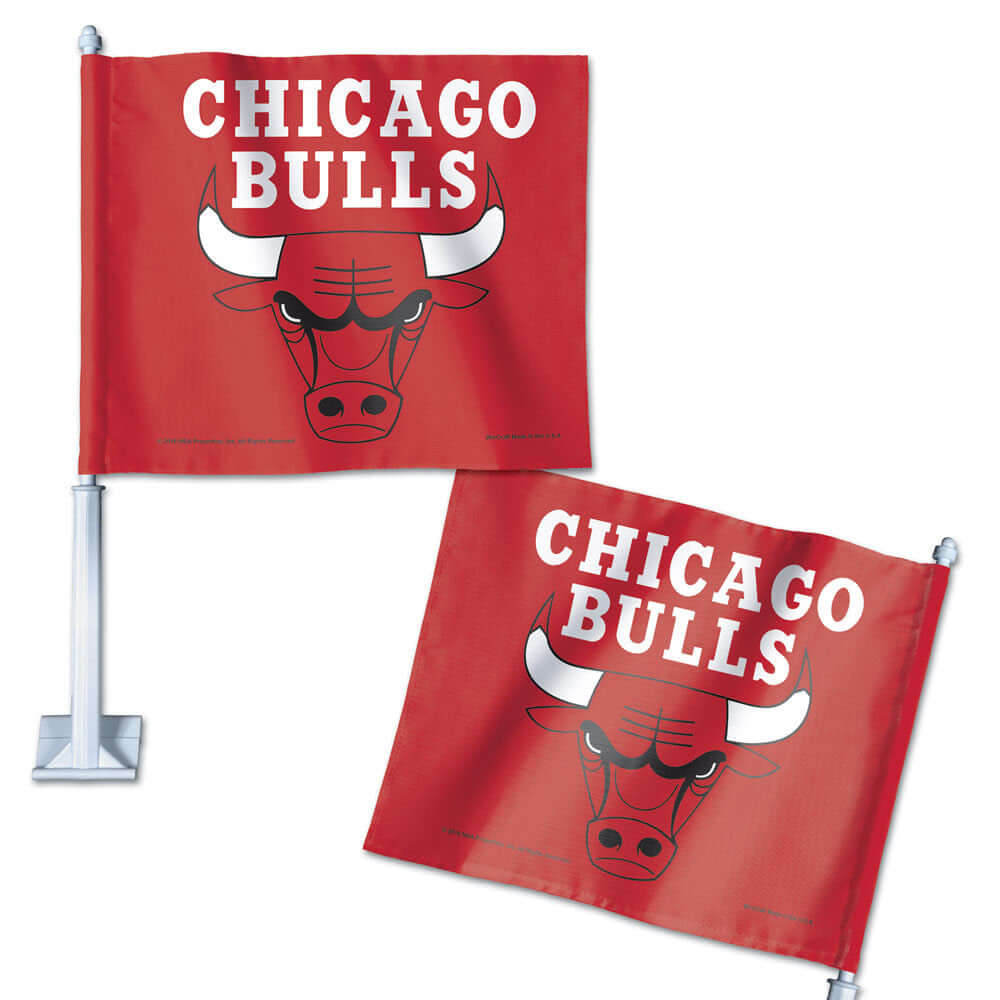 Chicago Bulls Car Flag NBA Team Pride Officially Licensed