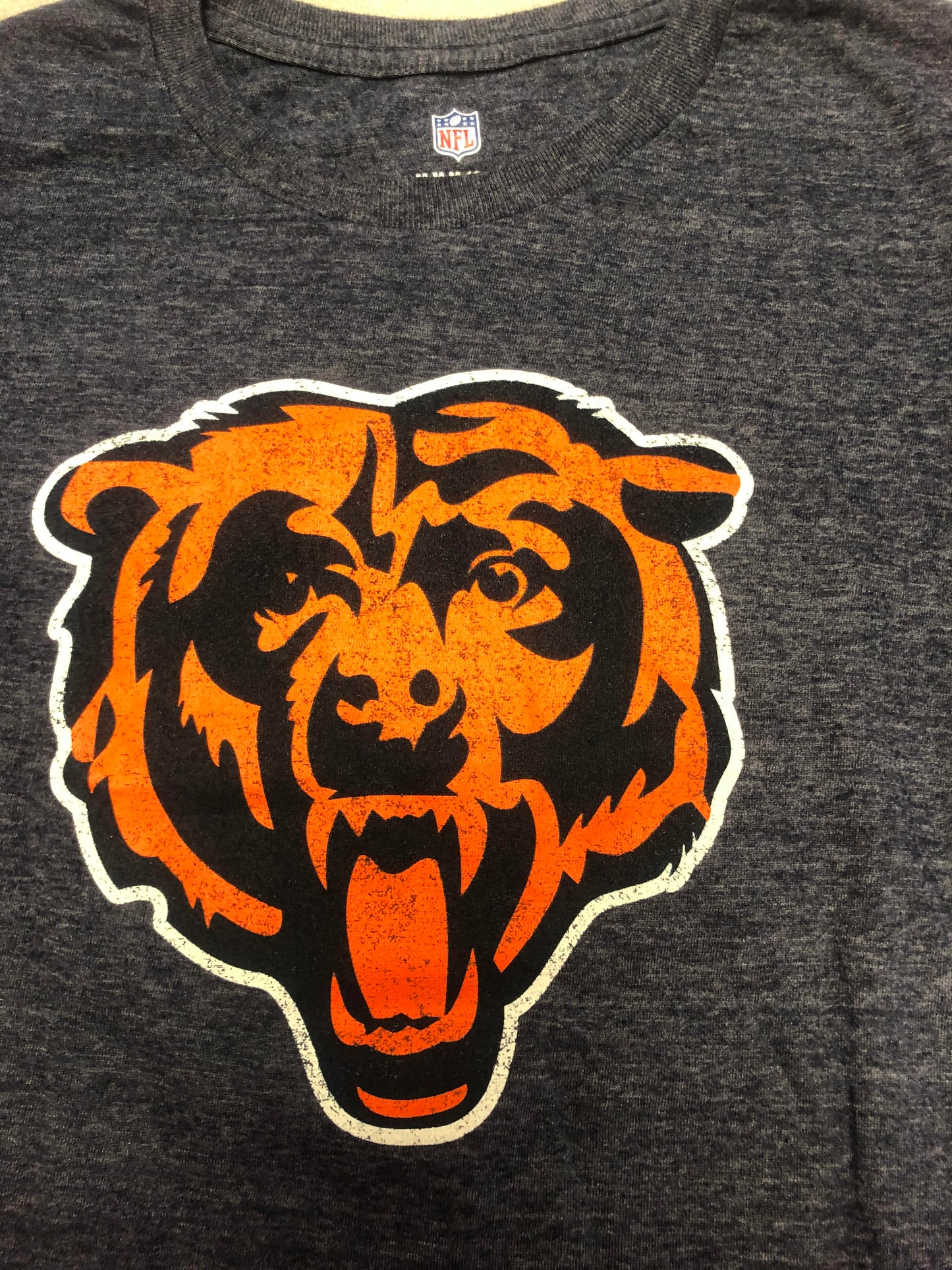 Youth Walter Payton #34 Chicago Bears Tri-Blend Name and Number Short Sleeve T-Shirt