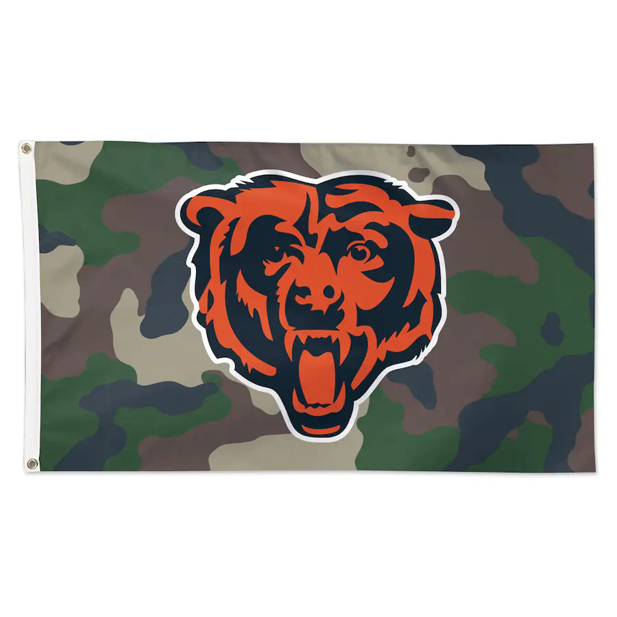 Copy of Chicago Bears NFL Big Logo Flag 3x5 -Camoflauge