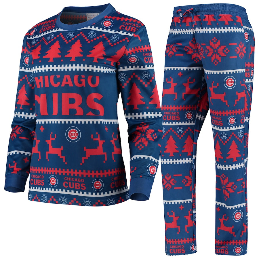 Holiday Pajamas Chicago Cubs Pajamas Youth Official Chicago Cubs