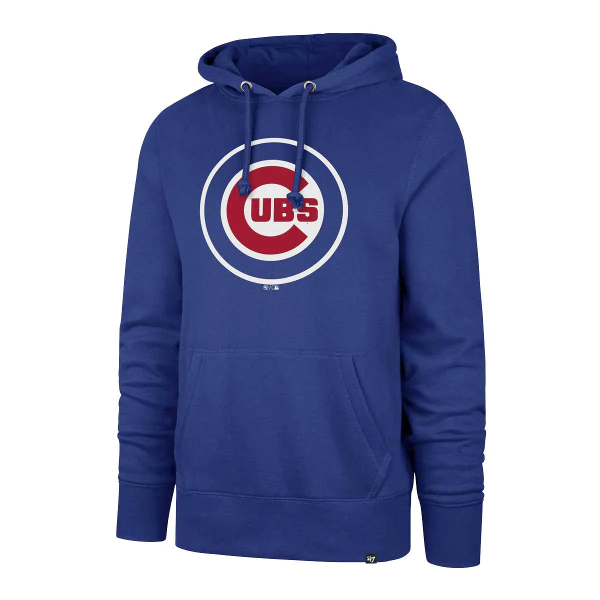 Chicago Cubs Royal Distressed Imprint Headline Hoodie