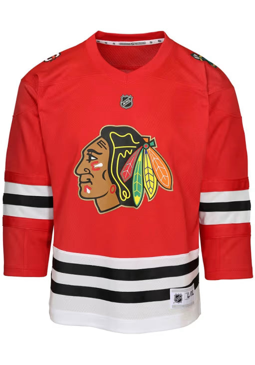 Chicago Blackhawks Baby Red Home Replica Blank Hockey Jersey