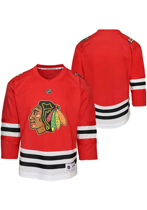 Chicago Blackhawks Youth Red Centennial Replica Hockey Jersey