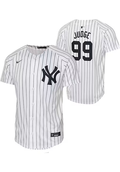 Aaron Judge Nike New York Yankees Youth White Home Limited Jersey